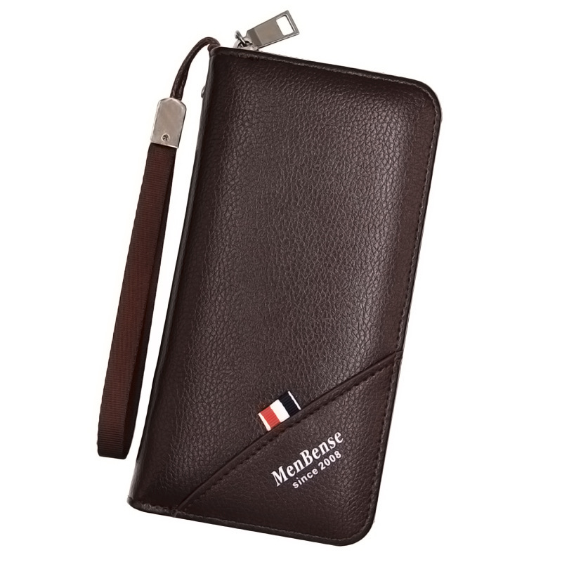 Cheap Clearance  Clutch Bag with Wrist Strap and Zipper, Versatile Long Wallet for Men, Phone Bag, Clutch Bag, Handbag