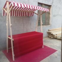 Outdoor shelf shelf stand display frame mobile vending car nightmarket snack booth float can be folded