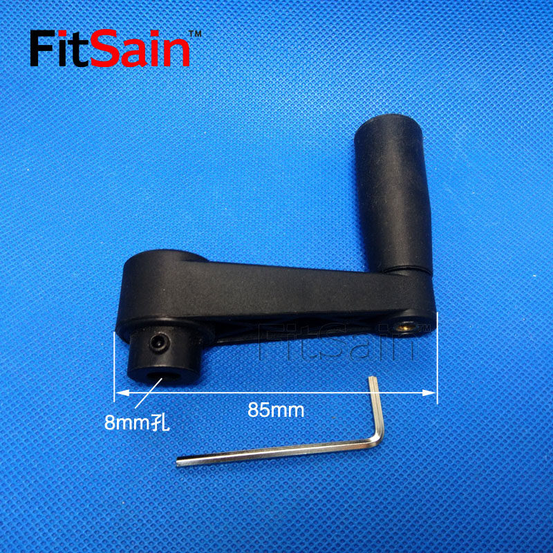 FitSain-hand generator rocking handle with a folding rocking handle machine tool rocking handle rocking handle round hole 8mm-Taobao