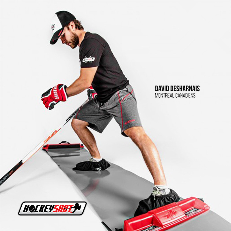 Hockeyshot ice hockey training device skate exercise board imported training equipment simulation ice surface home slider