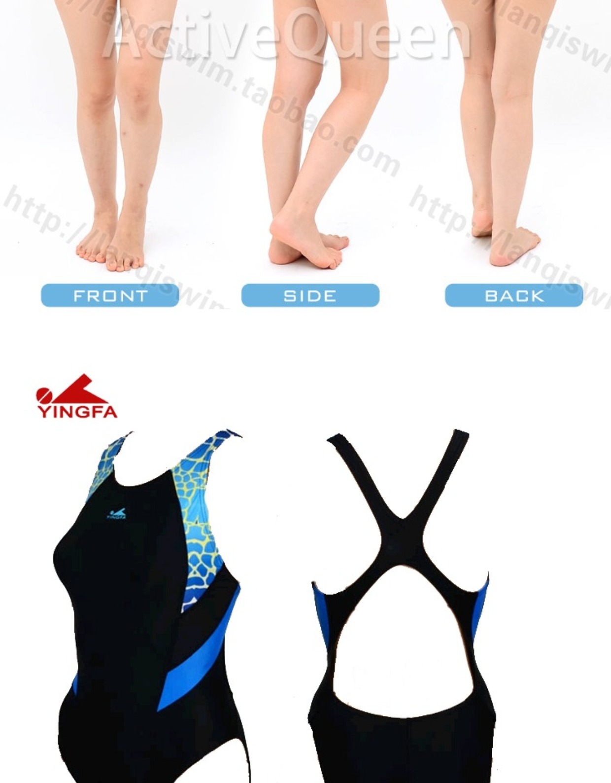 Đồ bơi chuyên nghiệp mới của Anh đào tạo nữ thi đấu đào tạo đồ bơi tam giác một mảnh nước kéo lê giảm ngực đồ bơi 1 mảnh