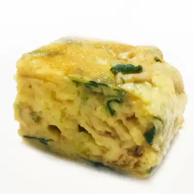 711 vegetarian convenience store Kwantung cooking ingredients ~ good stew spinach thick egg burnt spinach cake 5 pieces