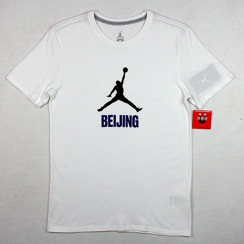 Nike Подлинная футболка Nike AJ Men's Sports с короткими рукавами AQ9799/9797-010-100 CD7611-010
