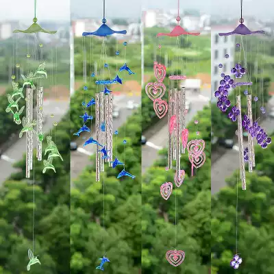 Thousand paper cranes, dolphins, wind chimes, hanging decoration, doors and windows, room decoration, June 1 gifts, birthday gifts for girlfriends, graduation gifts