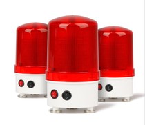 JZ-01 rechargeable LED flash warning flashing sound and light alarm light signal signal iron suction sound light
