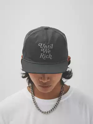 UNTILWERICH original street national tide three-dimensional reflective soft top flat-brimmed hat BASEBALL cap men's American skateboarding style