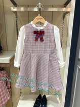 Clothes-in-clothing special cabinet Domestic 21 years Spring Festival girl small fragrant wind splicing one-piece dress OWB1221K