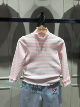 Yilian Childrens Clothing Counter Domestic 22 Years Spring New Girls Striped Knitted Sweater LAC6121K