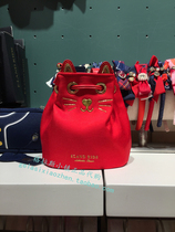 Yilian childrens clothing counter domestic 22 spring new girl cute cat face bucket bag AKCS121B