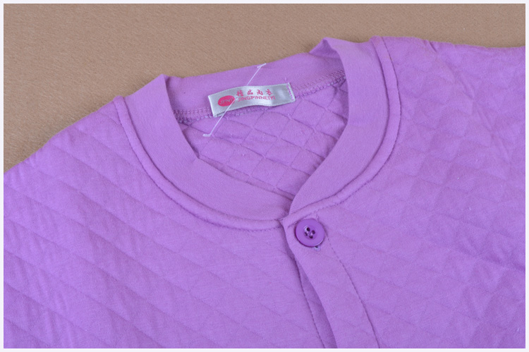 Áo ấm cotton cotton ba lớp đồ lót nhiệt trung niên cardigan bông nhồi bông ấm quần áo cotton ấm đơn áo giữ nhiệt nam không tay