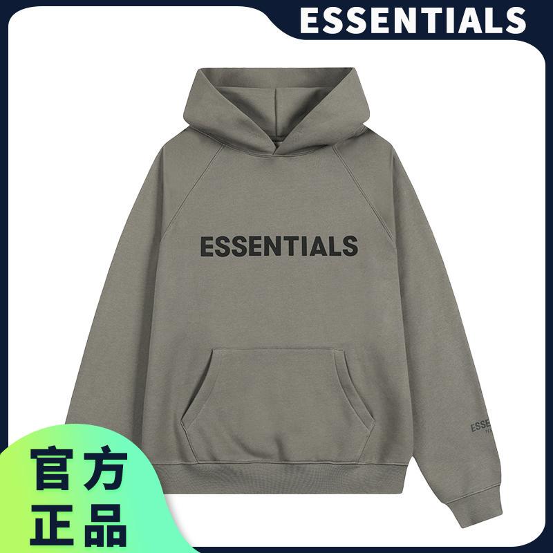 Essentials Season 6 Hooded Sweatshirt for Men and Women Fog Multi-Line Trendy Brand High Street American Style Loose Couple Hoodie
