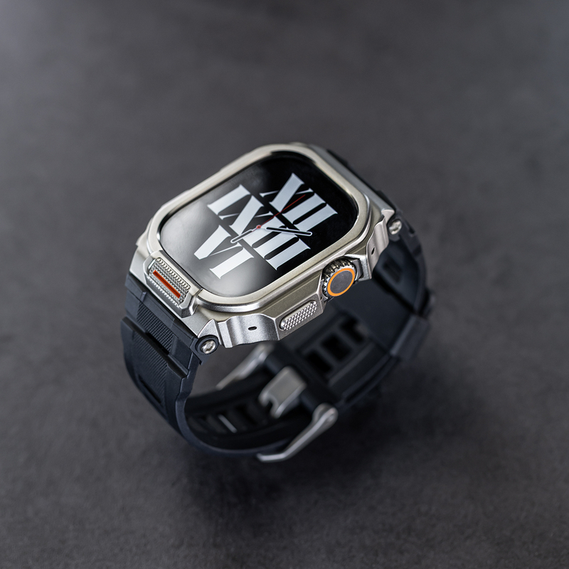 Applewatch All-Metal Integrated Protective Case Ultra Is Suitable for Apple Watch iWatch Strap 49/46mm