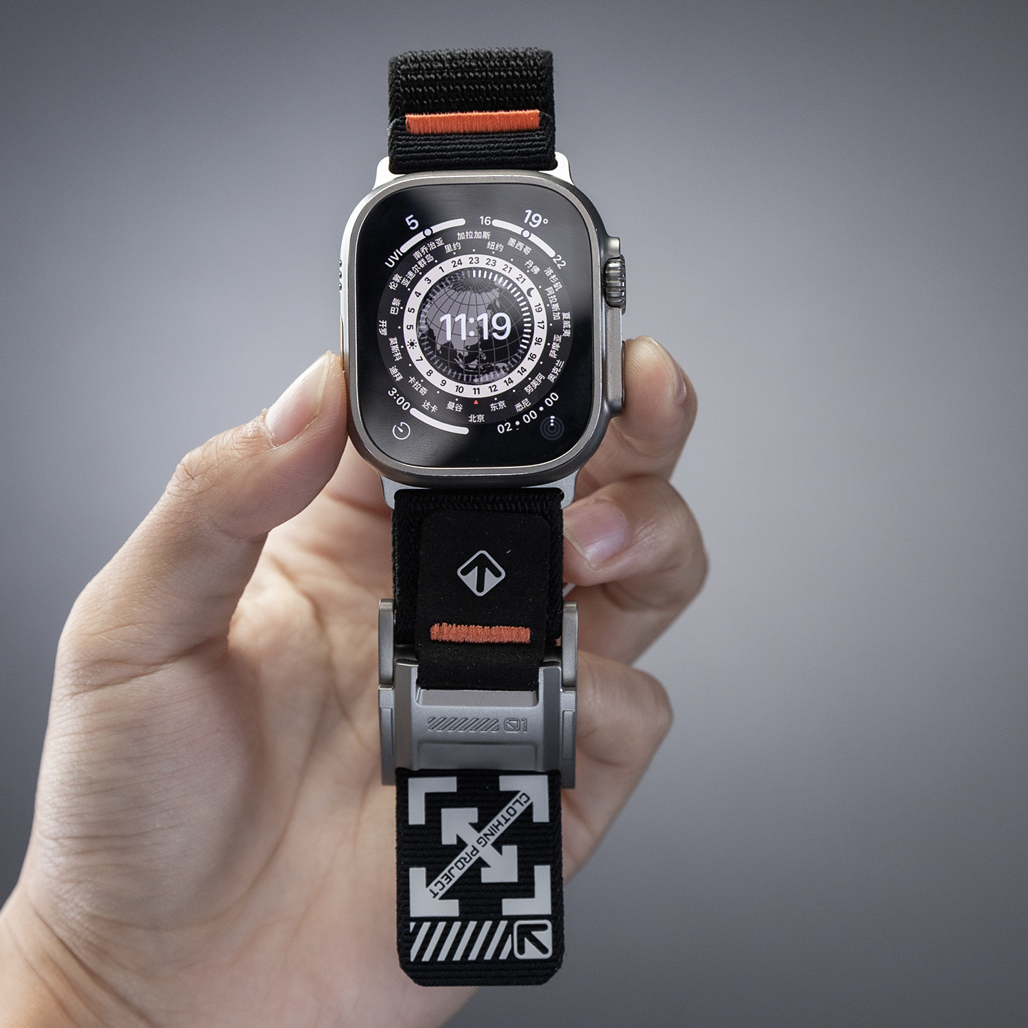 Breathable high-density nylon Apple Watch band