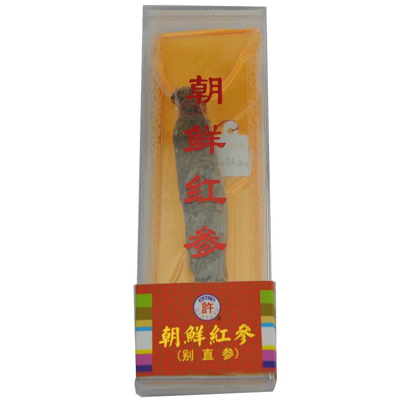 American Xu's North Korean red ginseng 20 plastic box fine dress Gao Li Don't go straight for a slice of a bubble wine