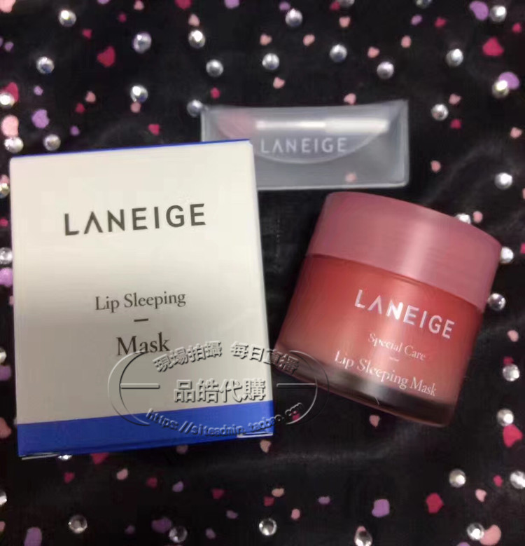 澳门正品代购 Laneige兰芝草莓果冻睡眠唇膜20g保湿修护润唇膏