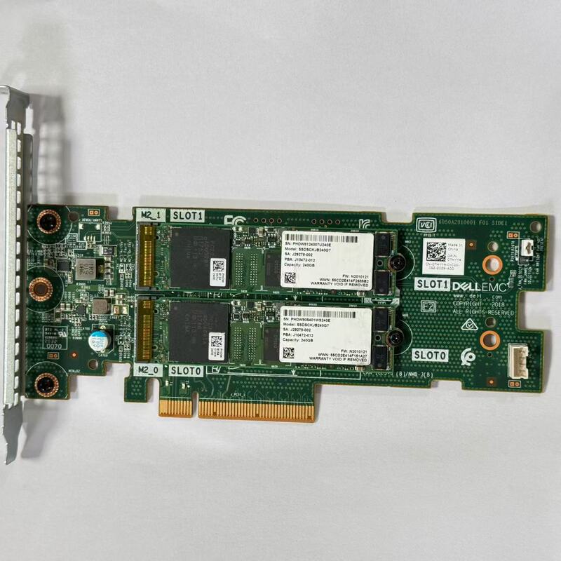 Dell Boss Card + with 2 240g + M.2 + Hard Drives Suitable for R740 + R740Xd + 14Th Generation Machines
