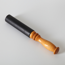 Pure Copper Bronze hammer 7 inch 10 inch-30 inch copper chime accessories solid wood bag rubber mallet device knot Buddhist supplies