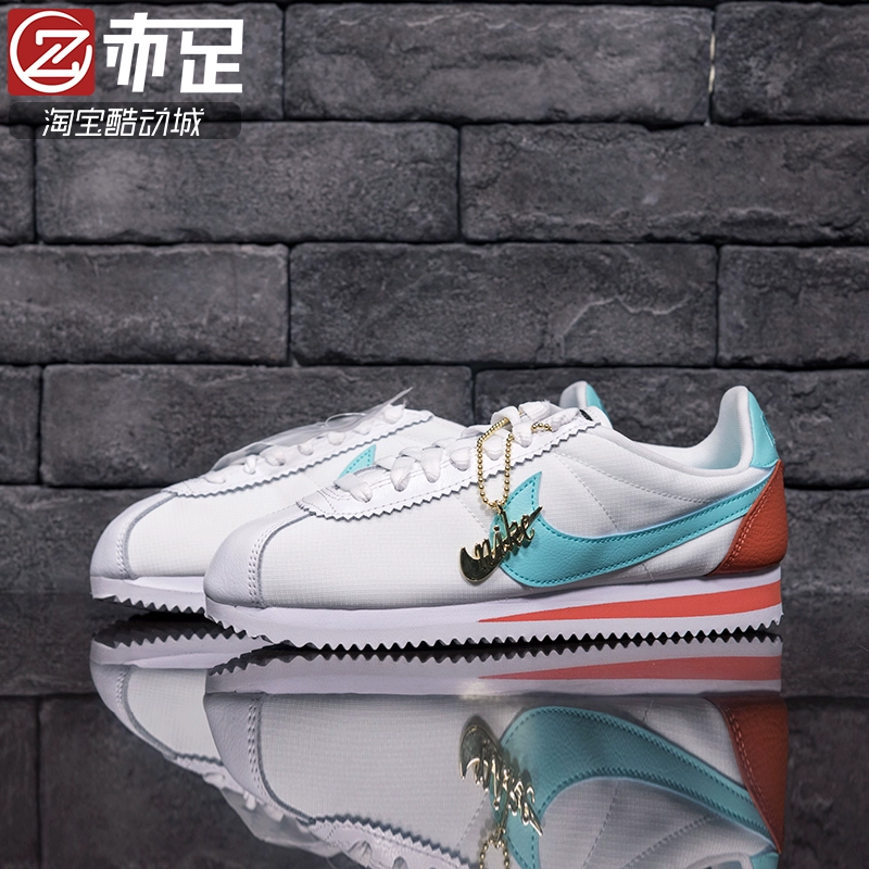 Giày nữ Nike 2020 mùa xuân low-top retro forrest giày chống mòn đệm nhỏ giày trắng chạy giày 905614-104 - Giày chạy bộ