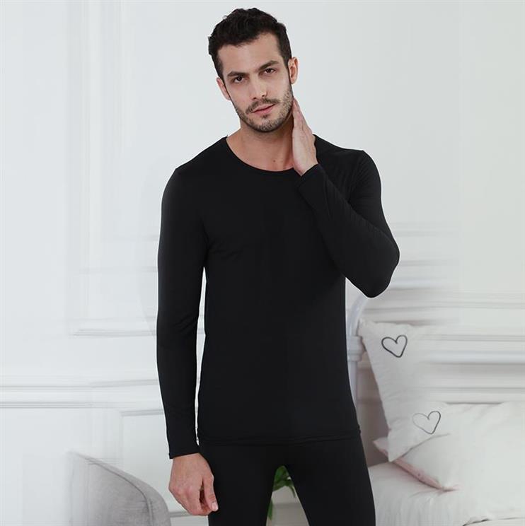 . Thu quần mens bộ quần áo cotton trẻ bông ấm đàn ông đồ lót mỏng và phụ nữ buộc bông quần áo len thủy triều.