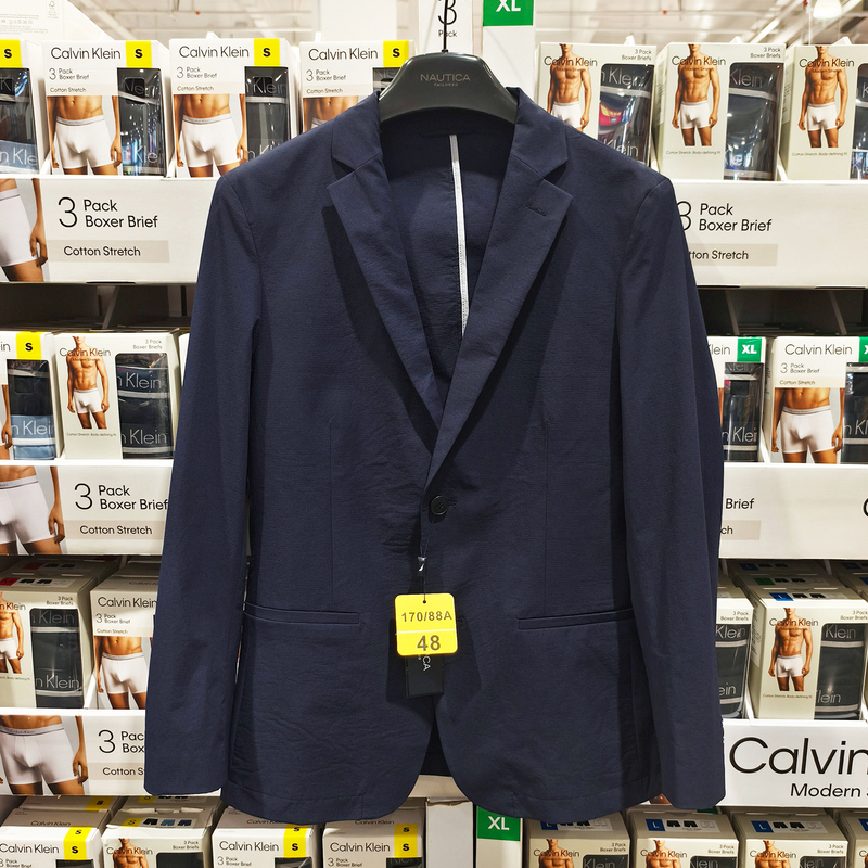 Costco Nautica Men's Blazer Business Casual Thin Summer Suit