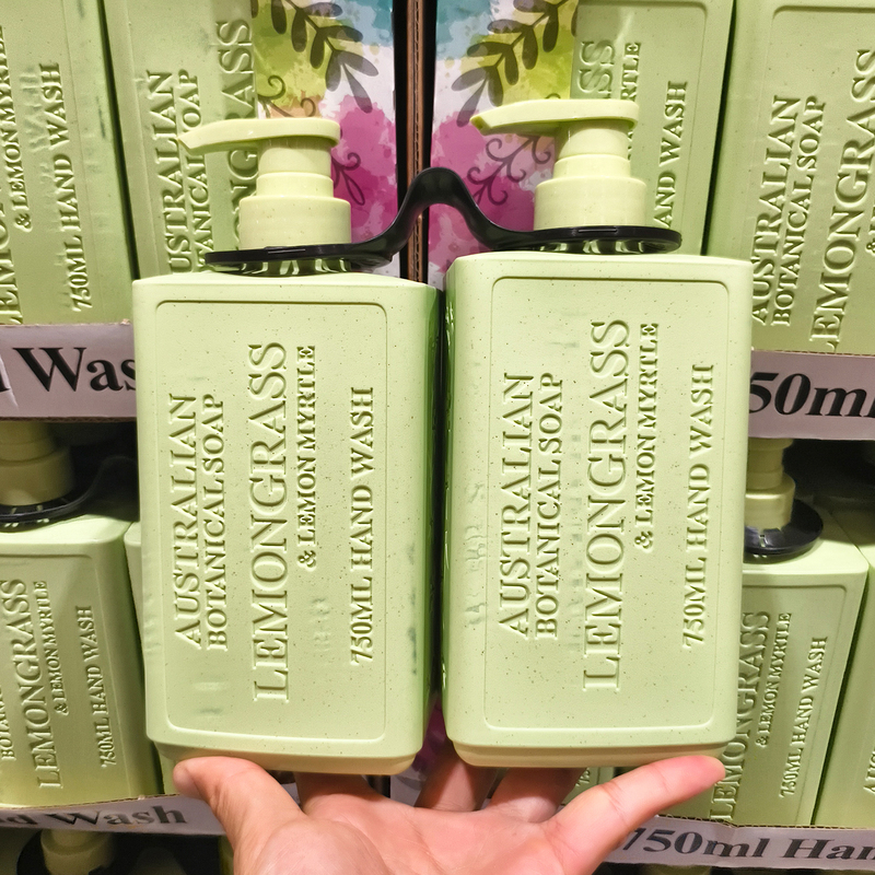 Costco Australian Plant-Based Hand Sanitizer Imported from Australia with Lemongrass Scent Foam Hand Sanitizer 750ml*2