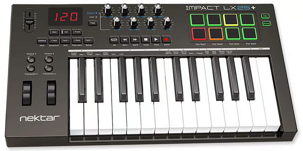 Nektar Impact LX Series 25496188 Key Midi Keyboard (State Line)