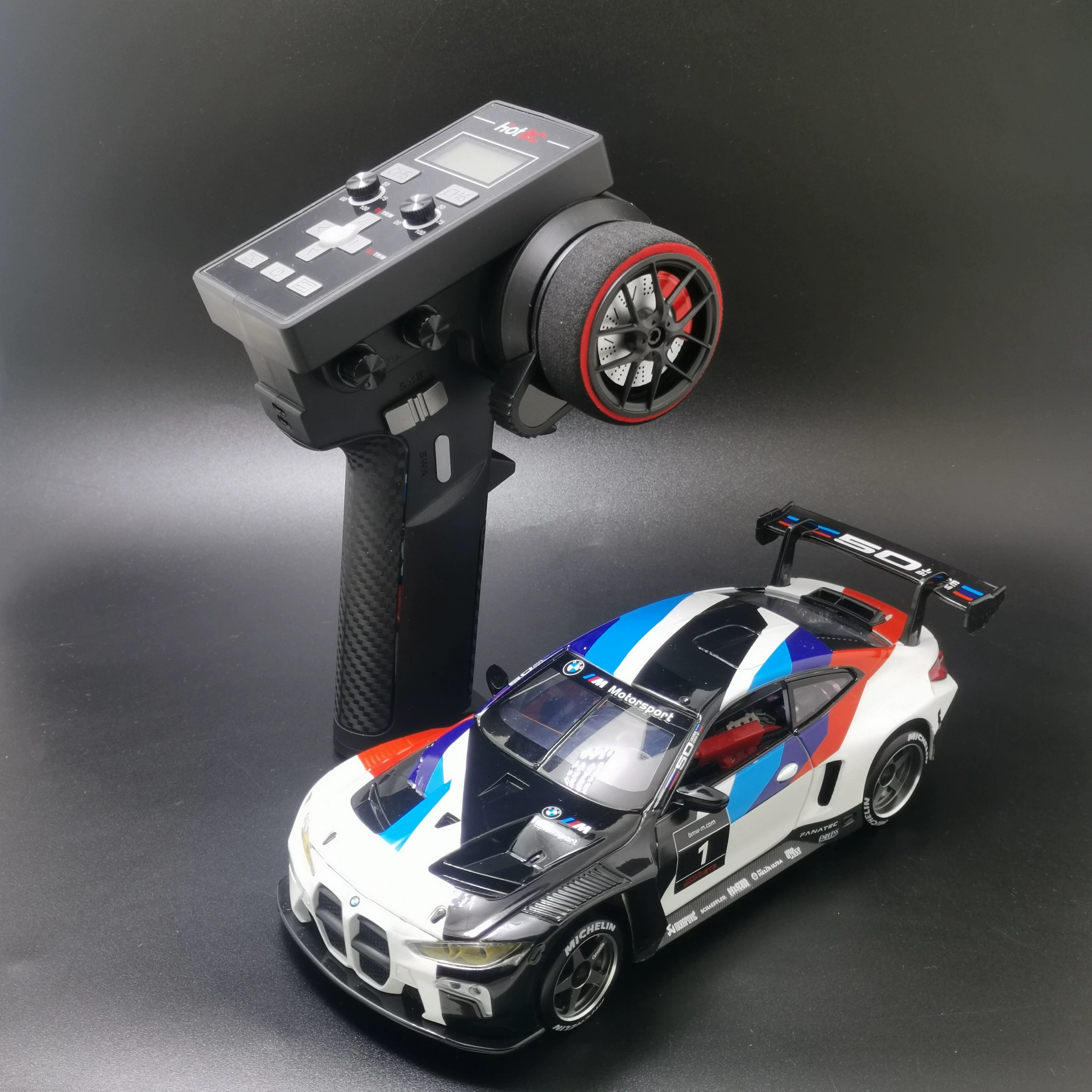 RC-дрифт 1:24 металлический корпус GT3 полный привод электрическая AWD металлическая рама дистанционное управление профессиональная модель гоночного автомобиля