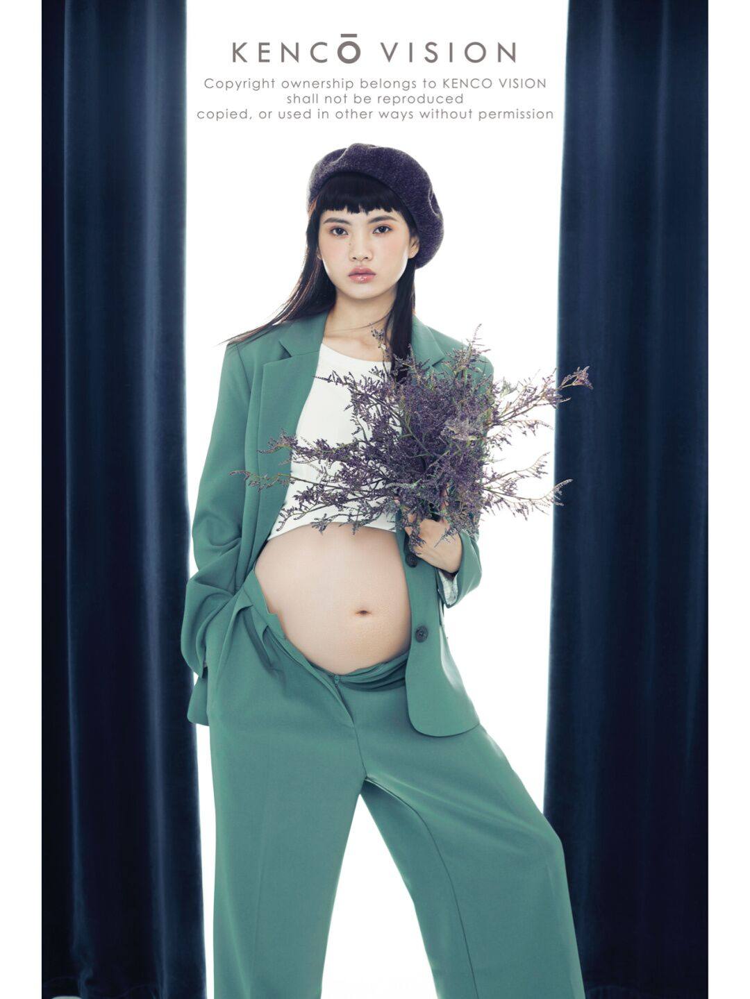 New Photos Photo Gallery Pregnant Women Photos Costumes Green Suits Harbor Wind Photos of True Photo Photography Western Clothing Art Photos