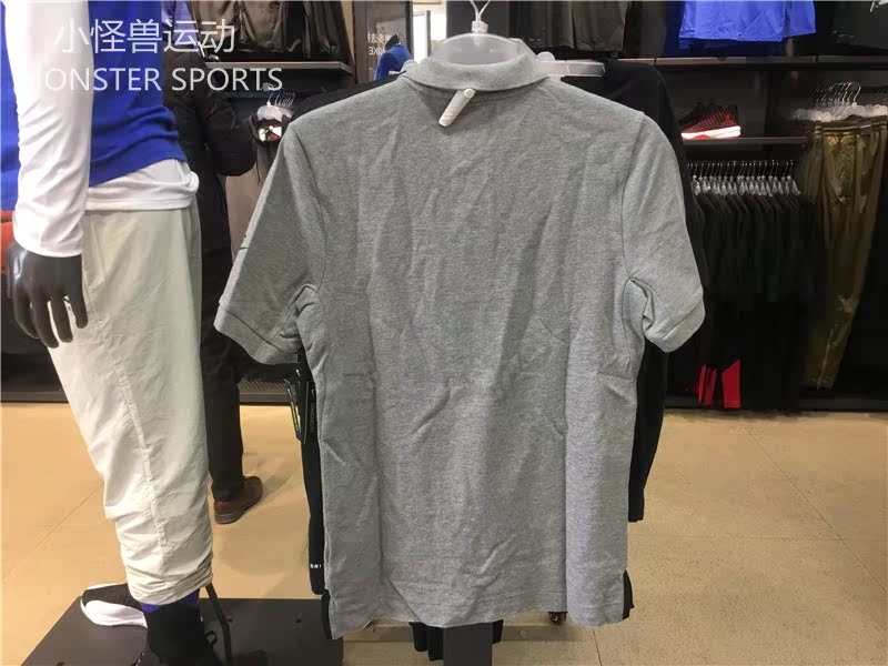 Áo nịt nam Nike Nike Lapel Cotton tay áo ngắn Áo thun thể thao giản dị 886902-091-032 - Áo polo thể thao áo polo đẹp
