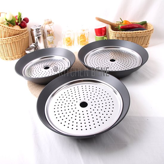 South Korea KING Traditional Water Steam Meat Pan Cuisine Pan Soup Pan Cooking Noodle Pan Korean Dining Shop Special Steamed Meat Rounded Pan
