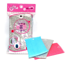 South Korea imported ILYNN sponge dishwashing brush easy use dish towel scrub kitchen cleaning sponge mabu