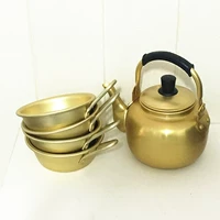 Рисовый кувшин 1L+4 миски (с ручкой)