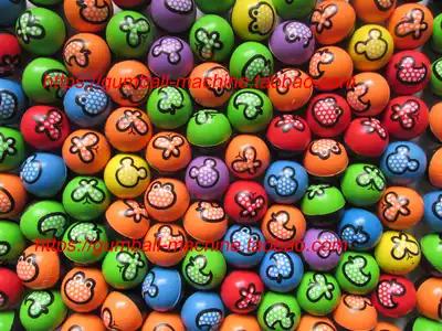 No. 32 mixed butterfly frog duck jumping ball one yuan coin coin twister egg machine with jumping ball bouncing ball