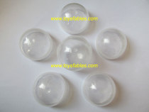 50mm transparent candy shell twisted eggshell capsule ball shell toy ball shell capsule