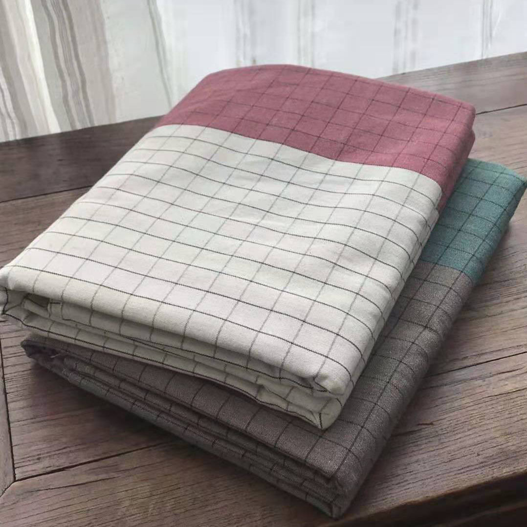 Liu Dajie's encrypted thickened old coarse cloth sheets are more comfortable with the new atmospheric color.