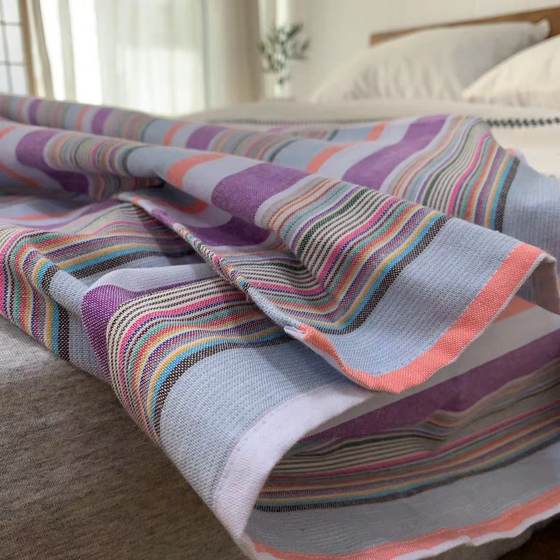 Sister Liu's house breaks! Cotton old coarse cloth tablet sheets 200*230cm naked sleep can not afford the ball sleeping sheet

