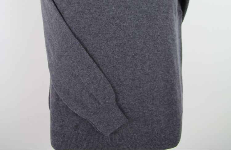 Mùa đông nam mới cao cổ áo len mỏng phần cashmere thiết lập đáy Slim áo len dệt kim màu rắn hoang dã - Kéo qua vest nam