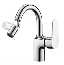 Single-hole single to draw the full copper lead-free washbasin in the lower basin of the basin.