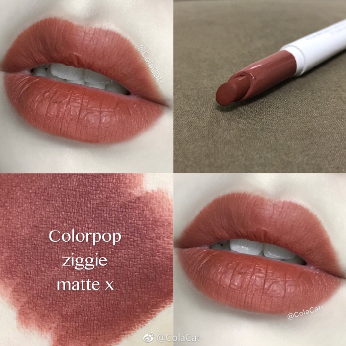Spot colourpop MLBB bút chì son môi # Ziggie / Love Life / Goldie black rouge a30