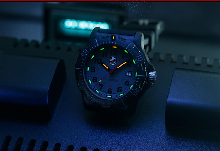 Đồng hồ chính hãng Leimino LUMINOX 8895 Black Action Military Watch ngoài trời không thấm nước dạ quang - Giao tiếp / Điều hướng / Đồng hồ ngoài trời đồng hồ police