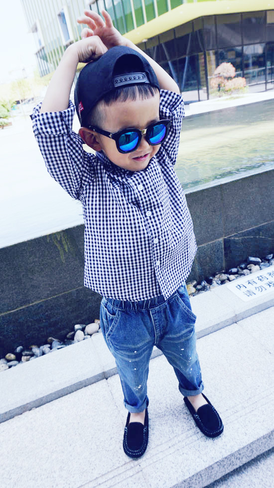 Chemise enfant à manche longue en coton - Ref 2083143 Image 25