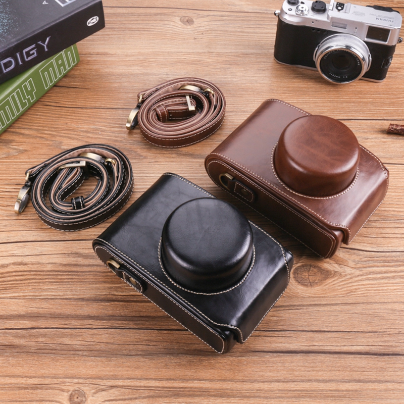 Fujifilm XE4 X100V X30 Camera Bag Panasonic LX100M2 gf9ZS220 Canon PEN-FJ5 Holster EX