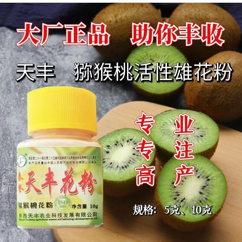 Tianfeng Kiwifruit Pollen Is Suitable for All Varieties - High-Activity Male Kiwifruit Pure Powder. Buy and Get Free Stone Pine Powder
