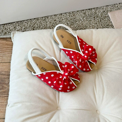 Летние сандалии, детская сумка, тапочки, туфли для принцессы, детская пляжная обувь, слайдеры, цветочный принт