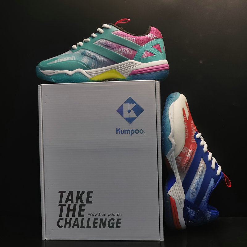 Launched in June 2021 Xunfeng KUMPOO KH-E50 non-slip wear-resistant breathable men's and women's sports badminton shoes