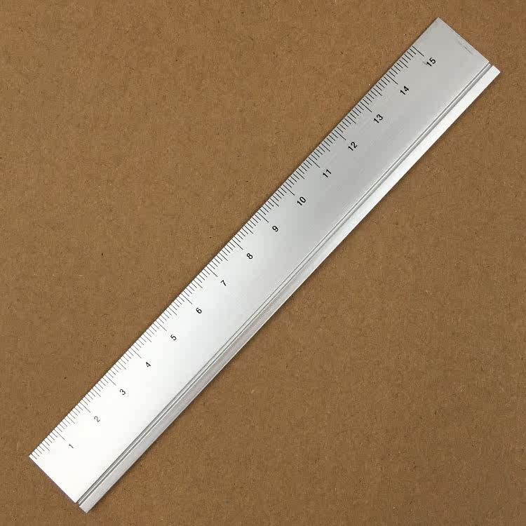 [USD 5.48] 58 yuan s MUJI unprinted good stationery ruler ABS white ...