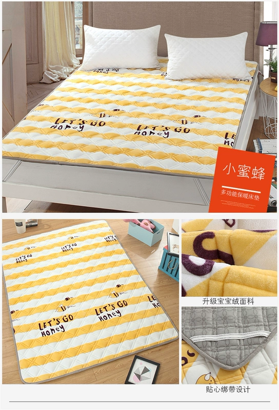 Nệm Tatami nhíp 1,8m giường gấp đôi gấp 1,5m giường 1,2 m nệm bởi học sinh độc thân