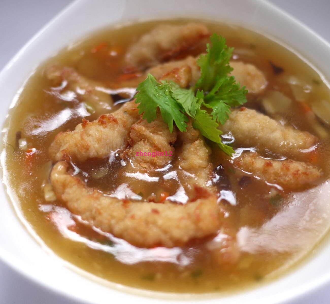 Songzhen Food Vegetarian Hongchang Aizhisu Vegan Crab Meat Soup 200g Crab Stick Konjac Shabu Hot Pot BBQ Fried