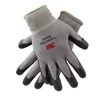 3M WX300921185 comfortable non-slip wear-resistant tear resistant gloves gray M solid and durable machine washable