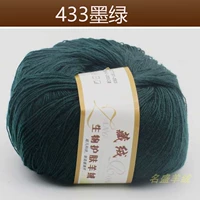 433 Ярко -темно -зеленый цвет